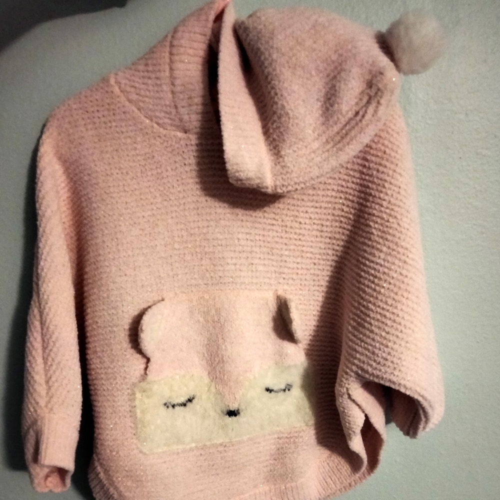 Super Soft Poncho Sweater 2t/3t